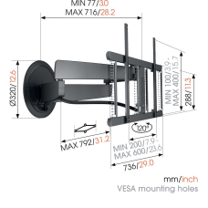 Кронштейн Vogel's TVM7675